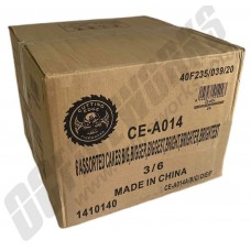 Wholesale Fireworks The Biggest, Baddest and Brightest Case 18/1 (Wholesale Fireworks)